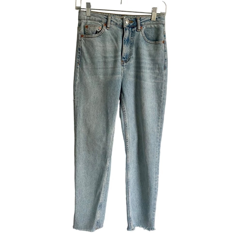 Topshop MOTO Jeans with Raw Hem 26 x 30